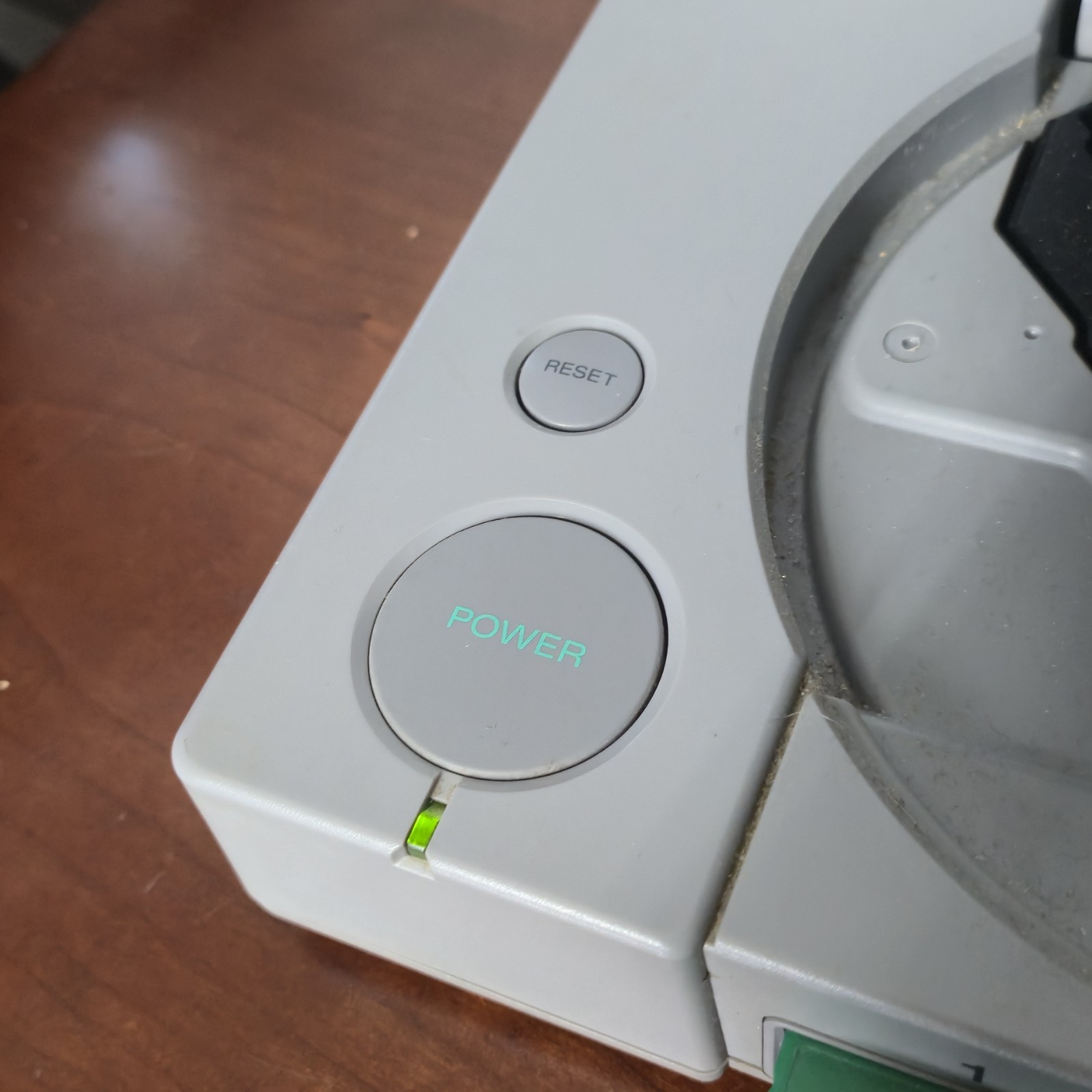 Sony PlayStation 1 PS1 Gray Console Gaming System SCPH-1001 Powers On Parts