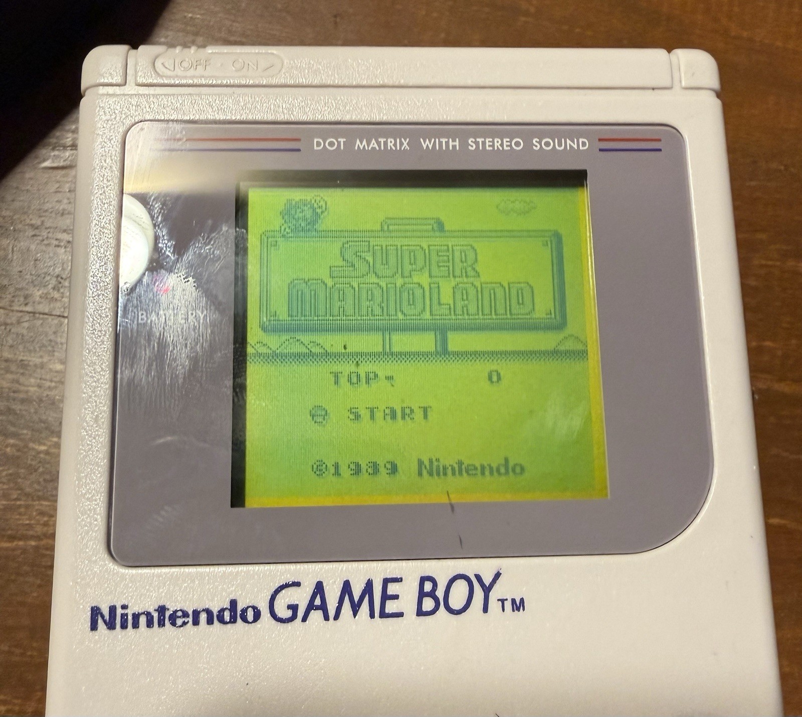 Nintendo Game Boy DMG-01 Original Gray Handheld Console Tested Working