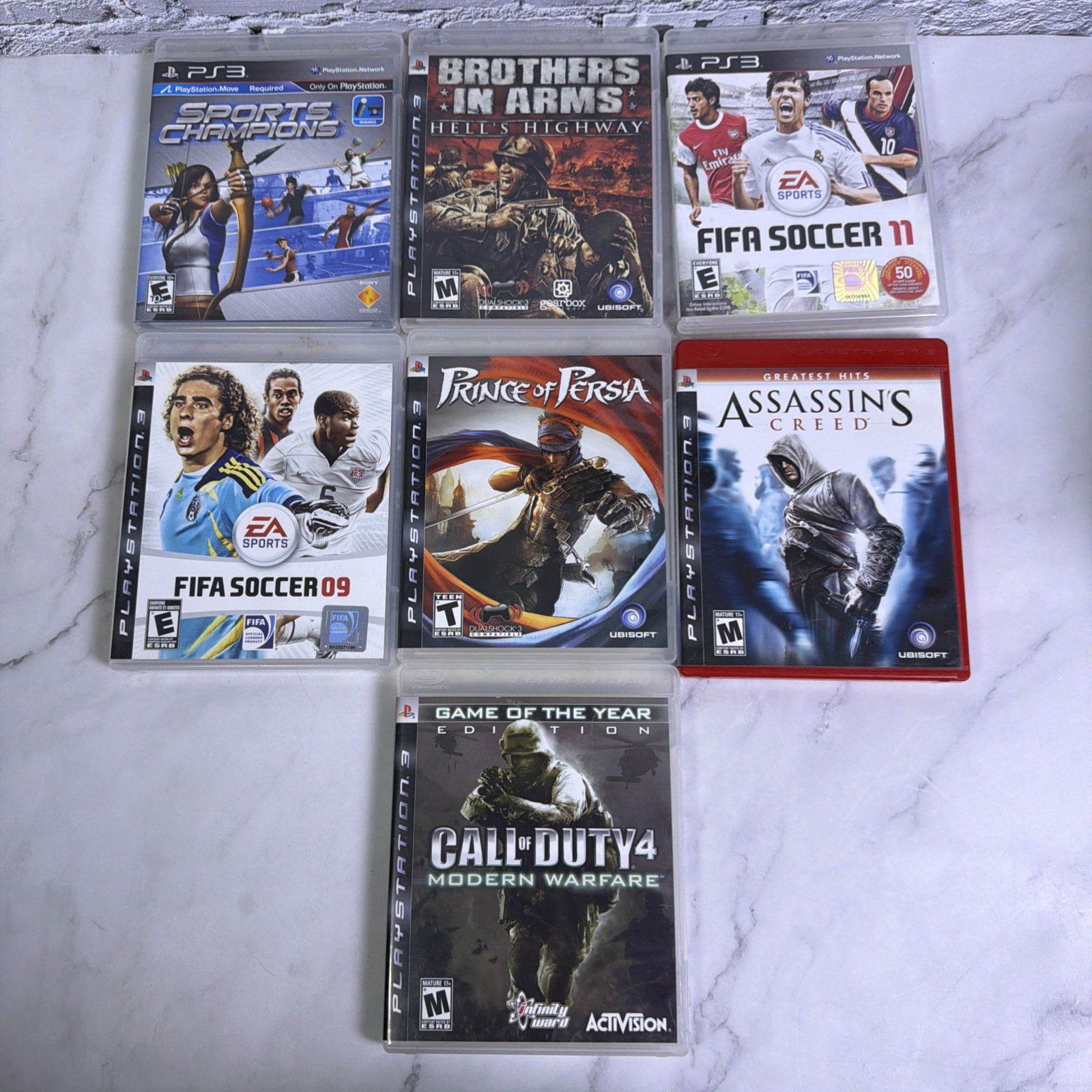 Sony PlayStation 3 PS3 CECH-3001A 160GB, 1 Controller, 16 Games – Tested ✅