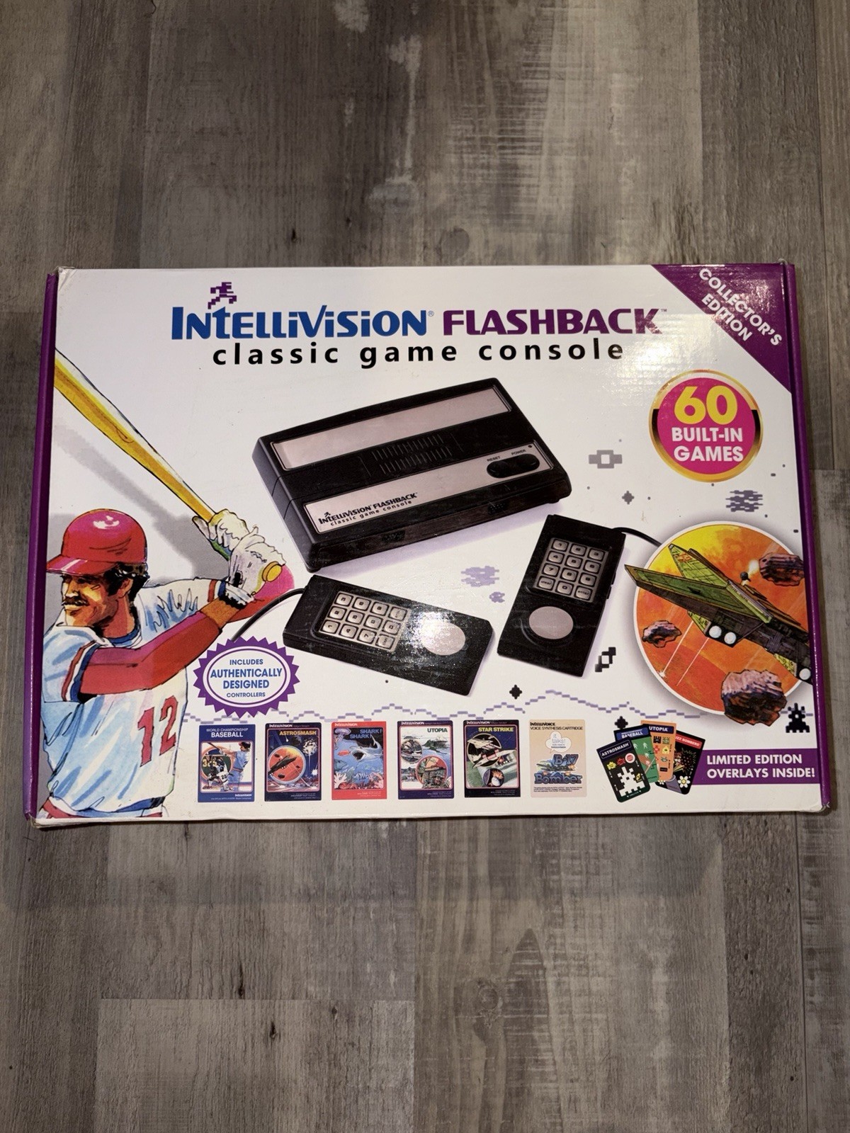 INTELLIVISION Flashback Classic Game Console With 60 Built-in Games Collectors