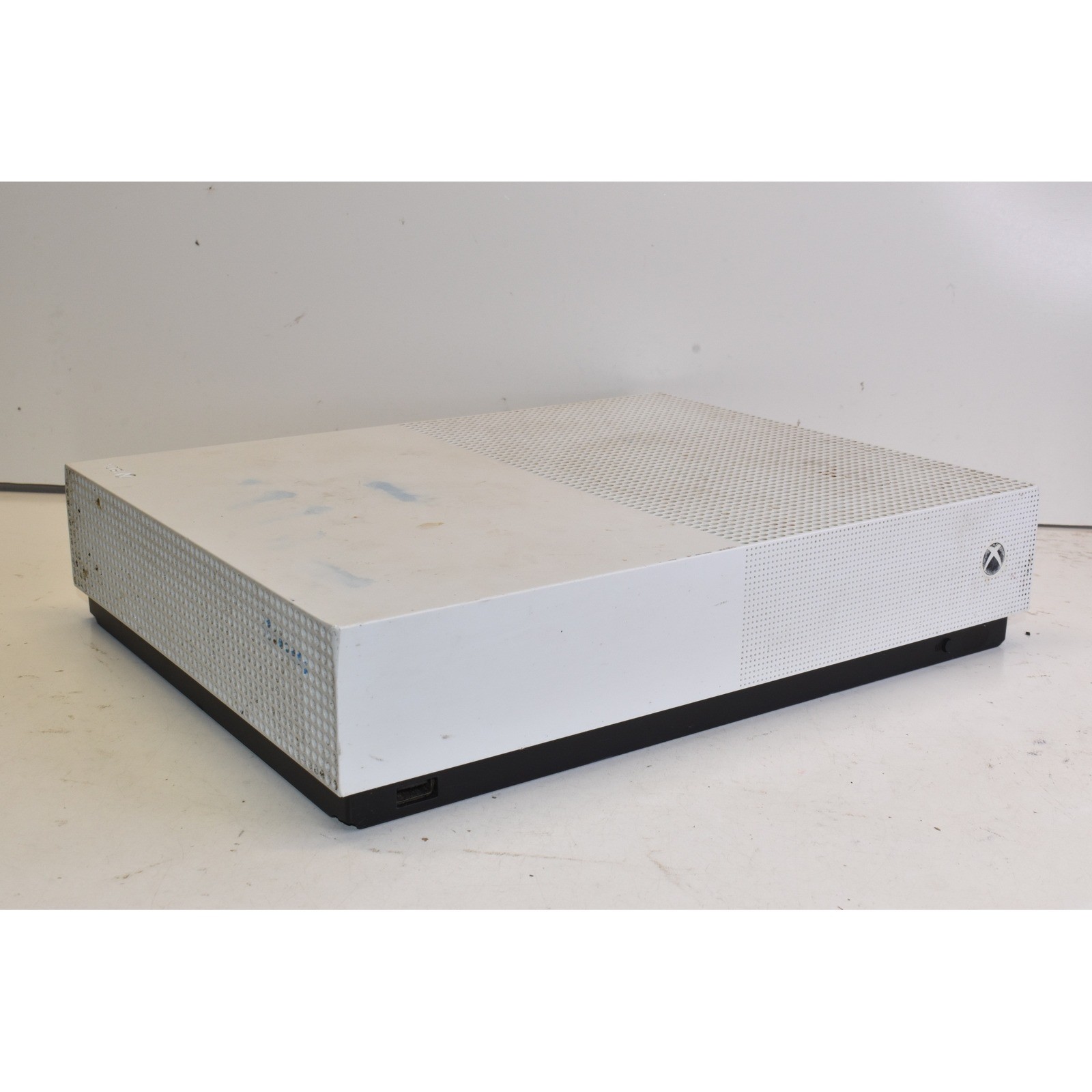 Microsoft Xbox One S All Digital White Console Black Controller Bundle 1TB