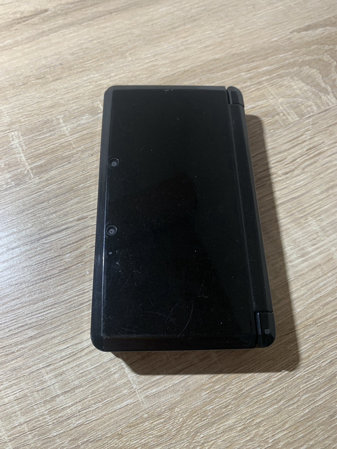 0822 Nintendo 3DS Clear Black For Parts