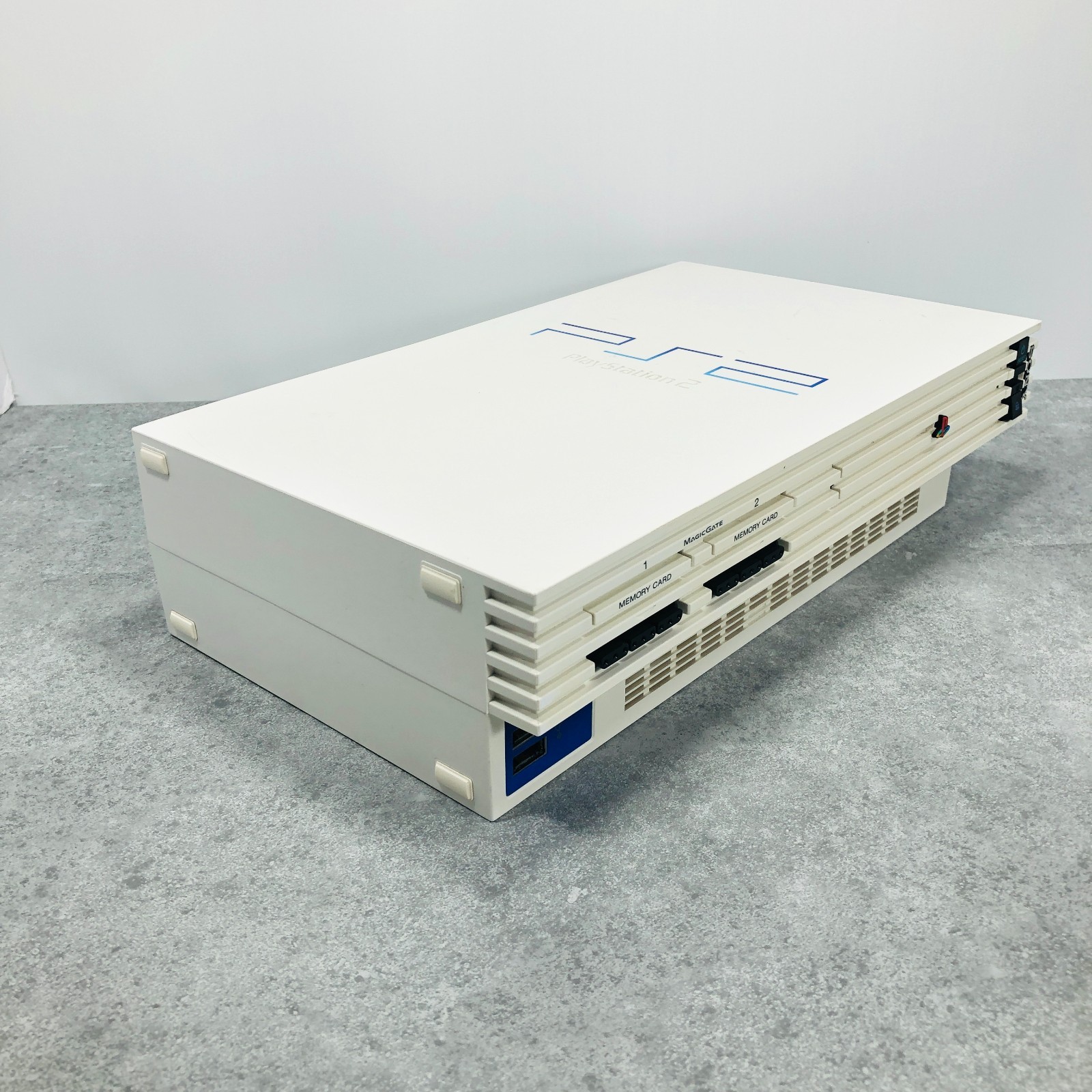 [EX+3] Sony PS2 Playstation PS 2 SCPH-55000 GT White Console NTSC-J 06-106