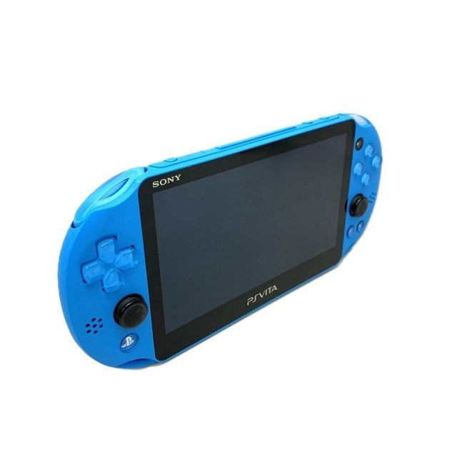 PlayStation PS Vita Wi-Fi Console Aqua Blue PCH-2000ZA23 from Japan USED