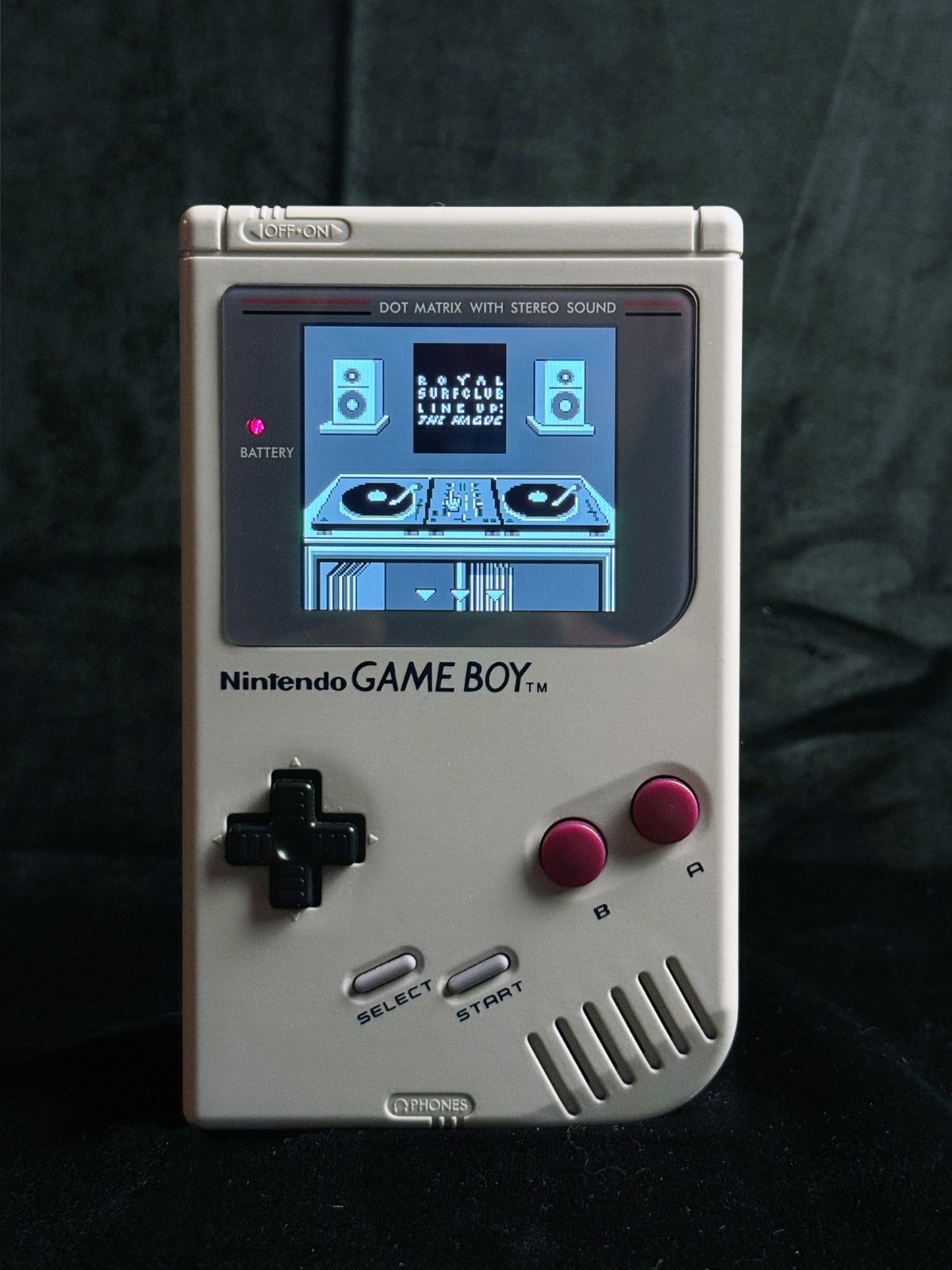 Game Boy Classic DMG – With Modded Color LED Screen