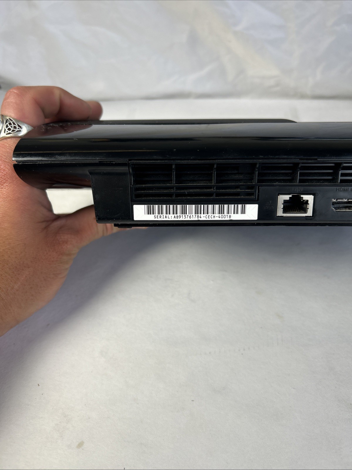 Sony PlayStation 3 PS3 CECH-4001B 250GB Super Slim Console Only Replacement