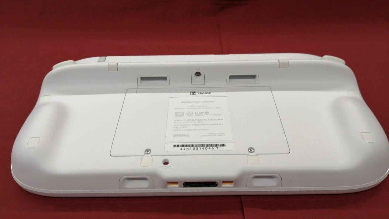 WII U Model Number WUP 001 NINTENDO