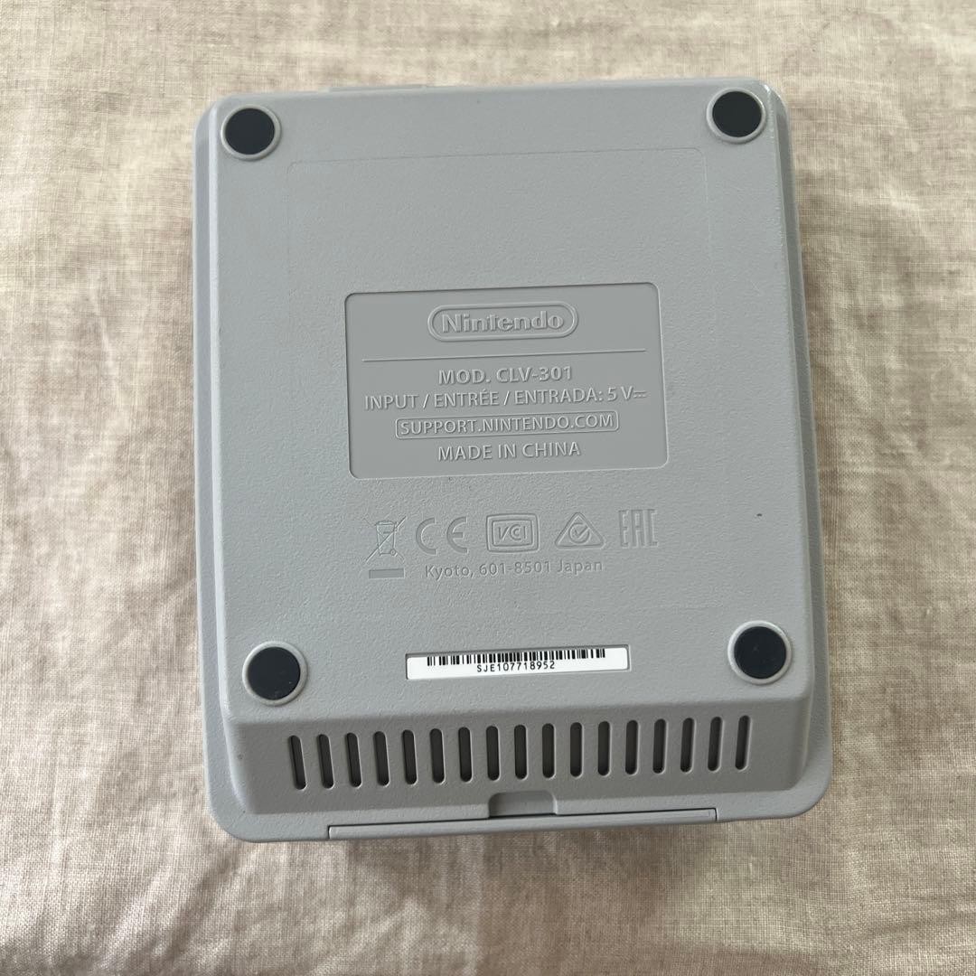 [Operation confirmed] Nintendo Nintendo retro game CLV-301 main unit