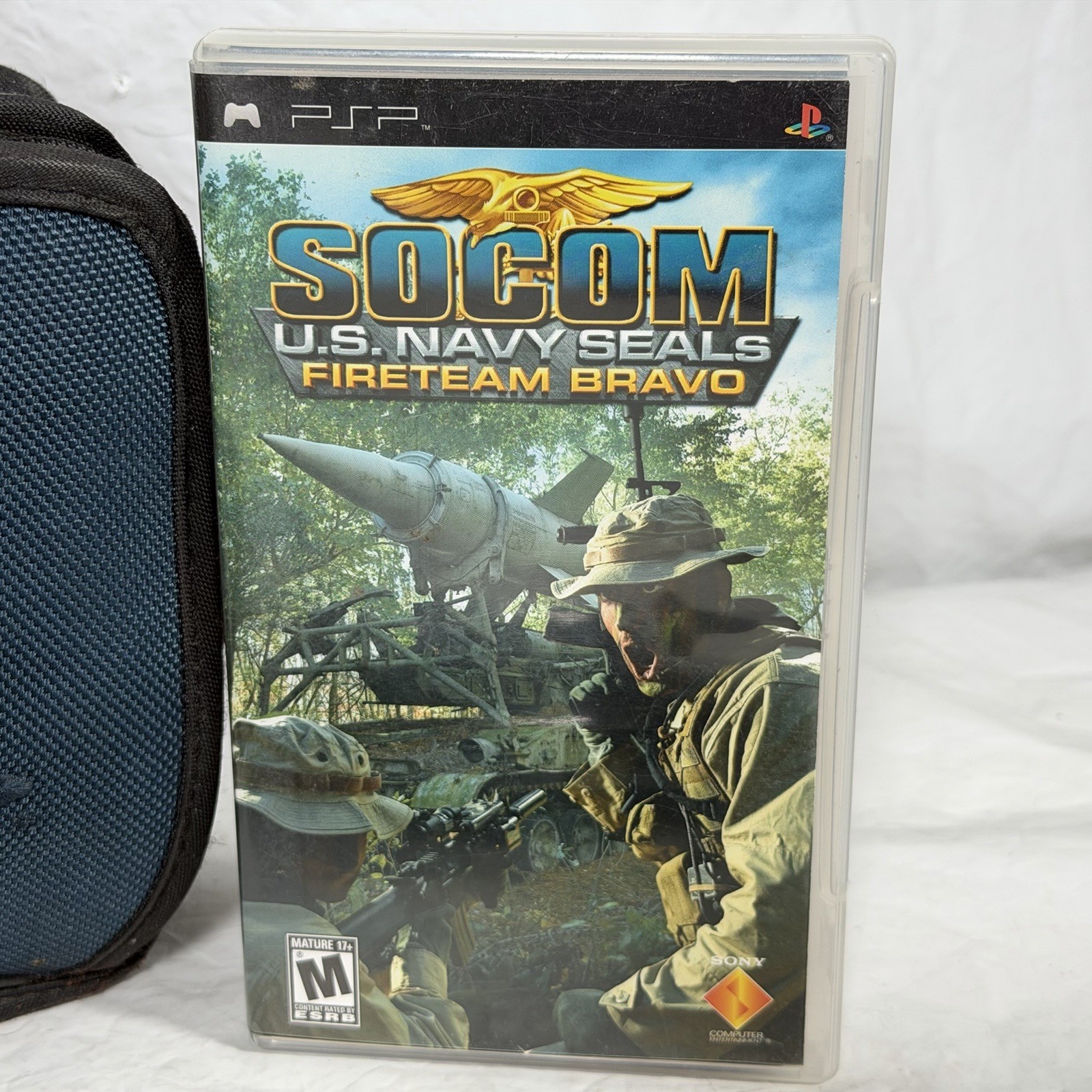 Sony PlayStation Portable (PSP)-1001 2 Games, Charger, And Accessories, Tested