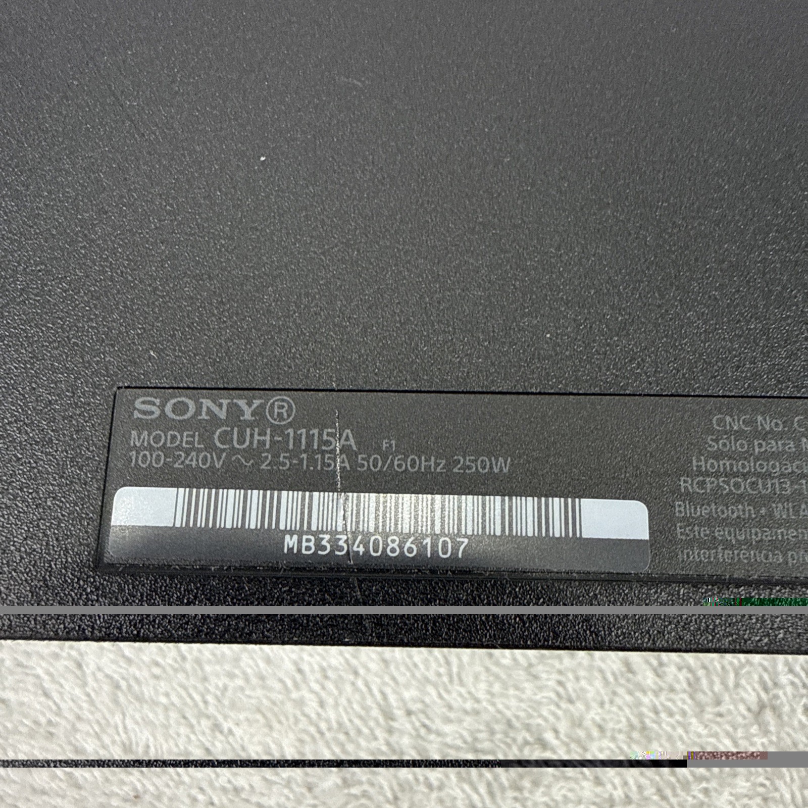 Sony PlayStation 4 500GB Jet Black Console For Parts Or Repair – No Video