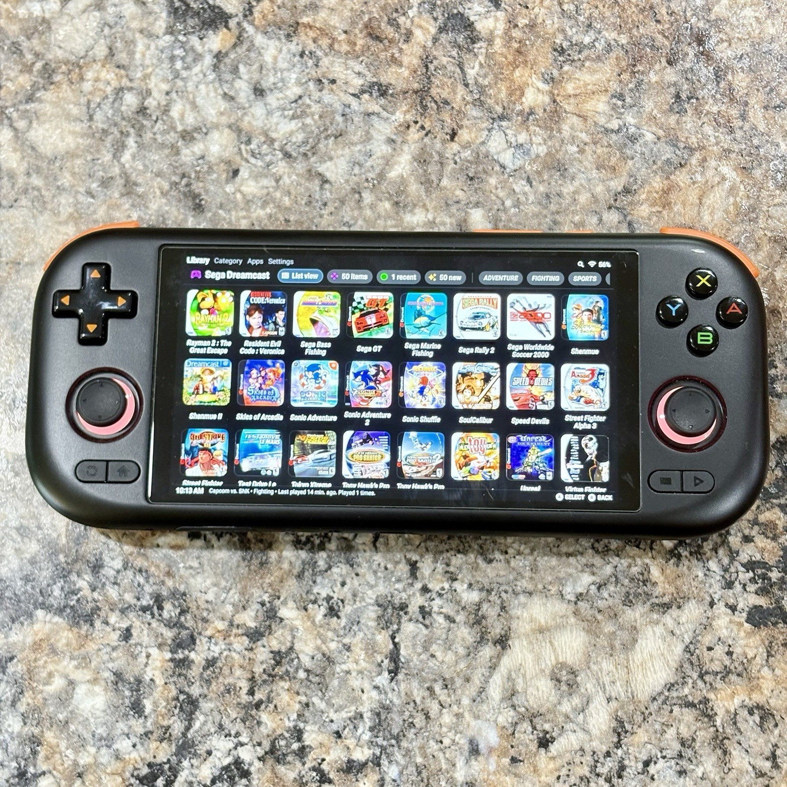 Mangmi Air X + 256GB Card, Retro Gaming Handheld, Custom Loaded Ready To Play