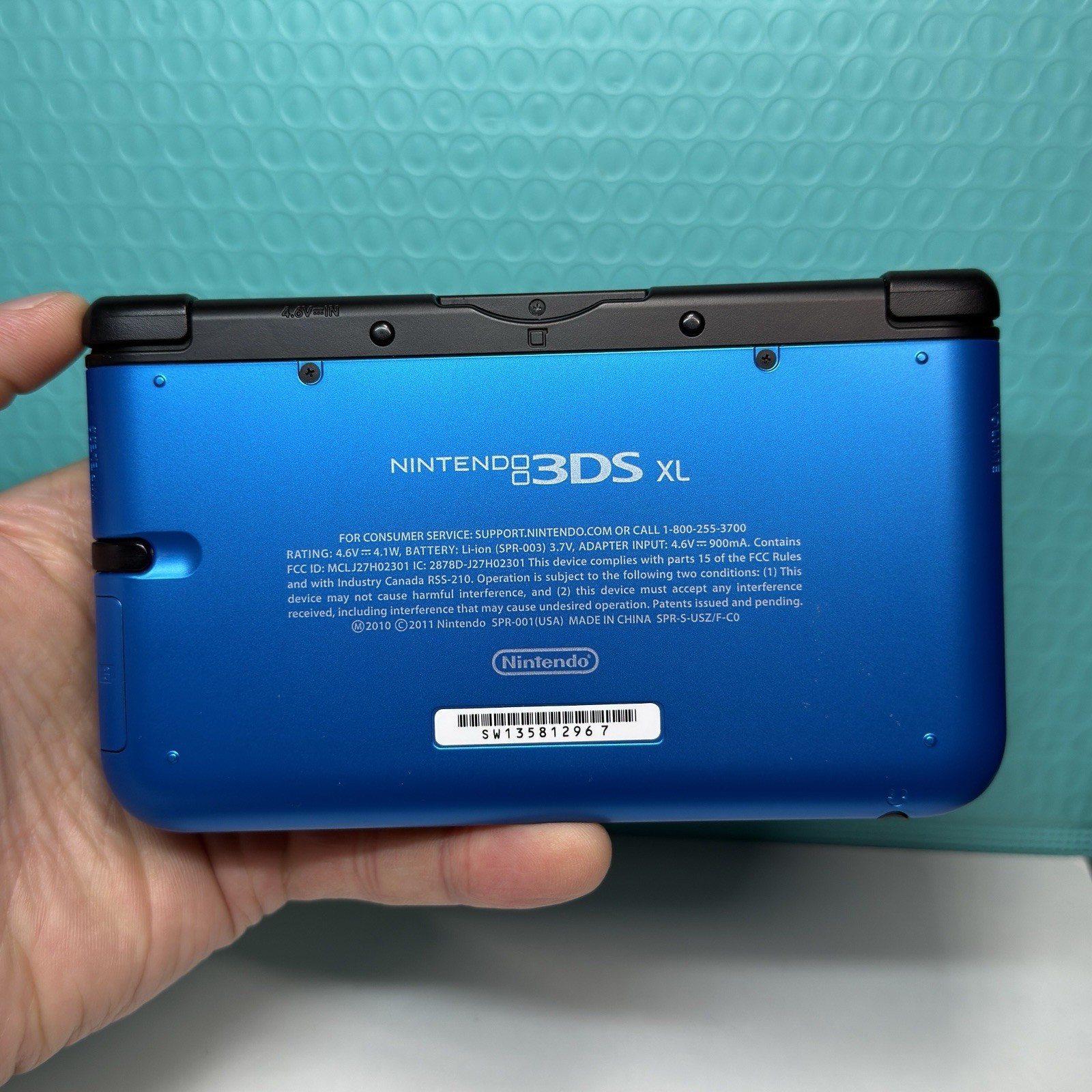 Nintendo 3DS XL [32GB Upgrade] Handheld Console System – Blue & Black