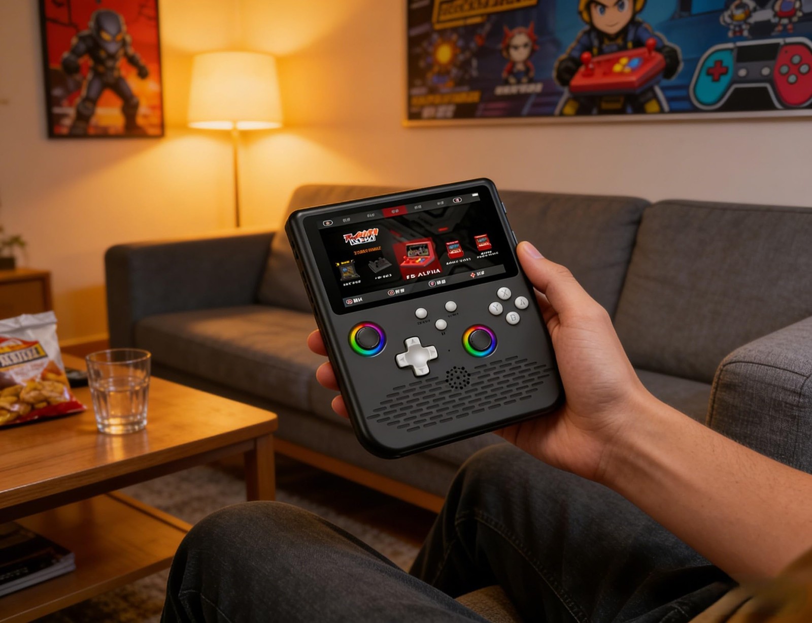 Retro Handheld Games Console, Retro Gaming Console with 5.0 inch IPS HD Scree…