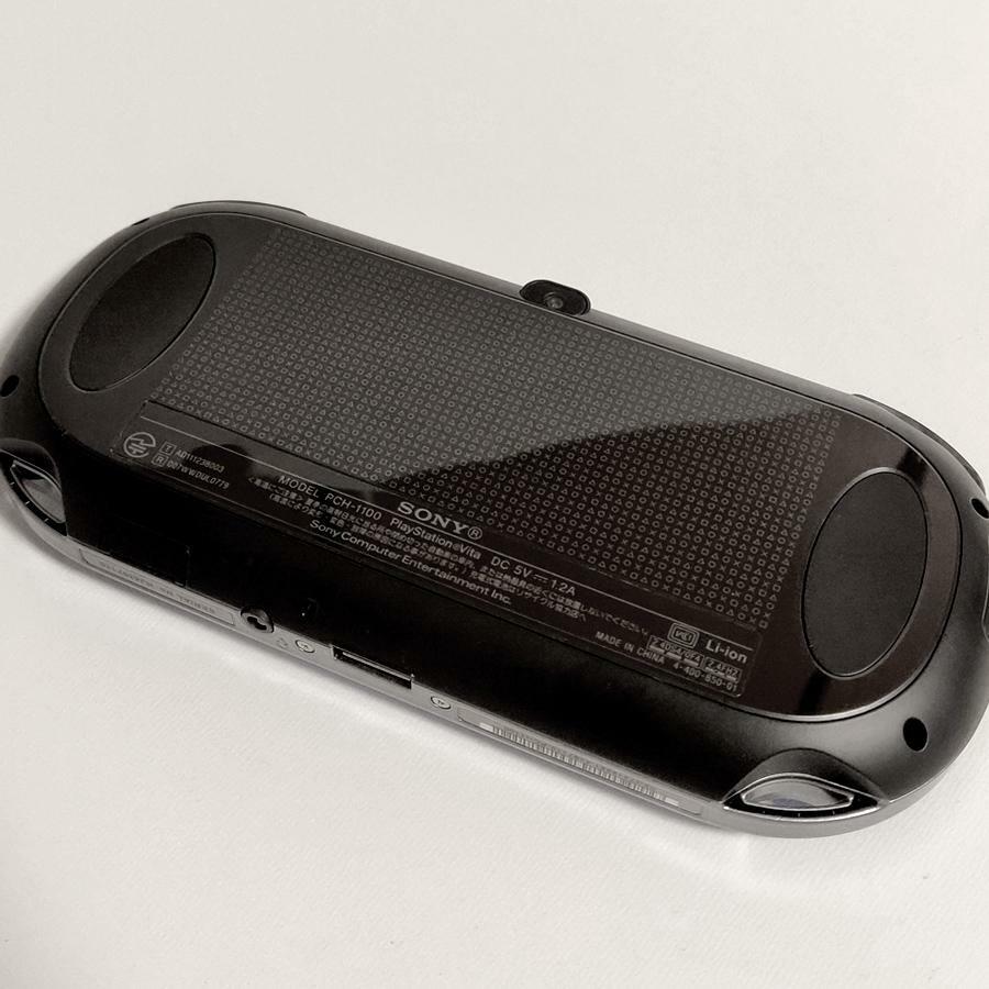 Playstation vita 3G/Wi-Fi model CRISTAL BLACK PCH-1100 AA01 Console Only