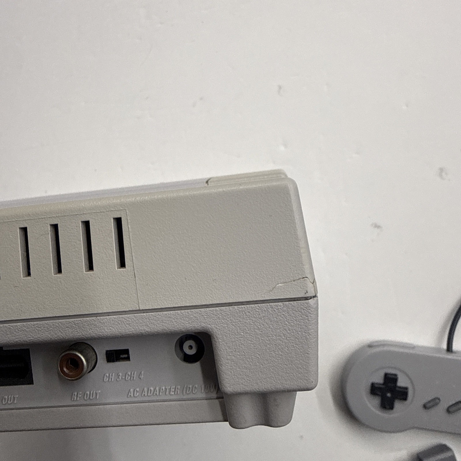 SNES – Super Nintendo Home Console – Gray W/ Cables Game Controller Tested #2930