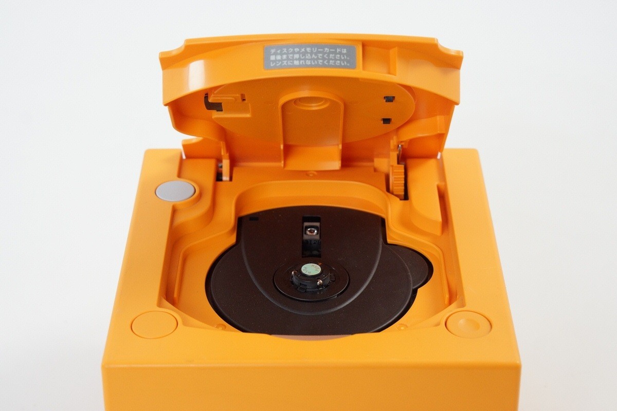 GameCube ORANGE Console DOL-001 JP For Japan Game CD Tested System DNH10323517