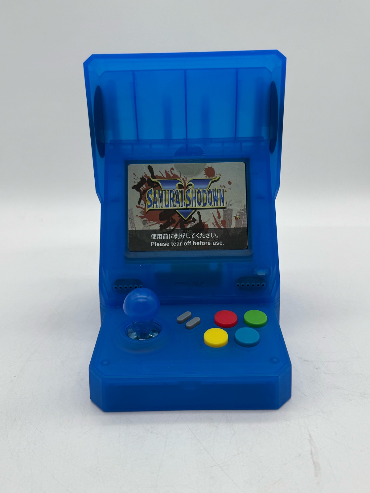 SNK NEOGEO Mini Samurai Shodown Bundle Ukyo Tachibana Blue