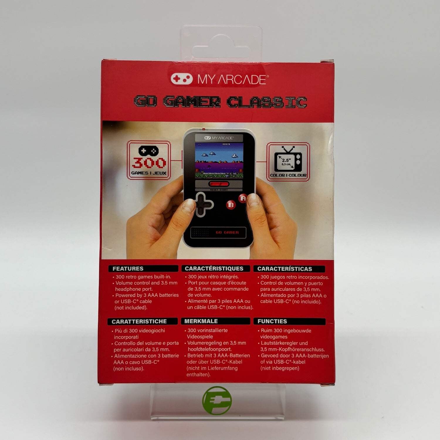 New My Arcade Go Gamer Classic Portable Gaming System TUV-01