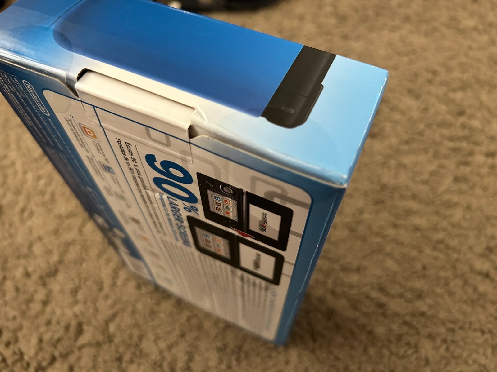 BRAND NEW Nintendo 3DS XL Handheld System – Blue/Black Console Factory Sealed!