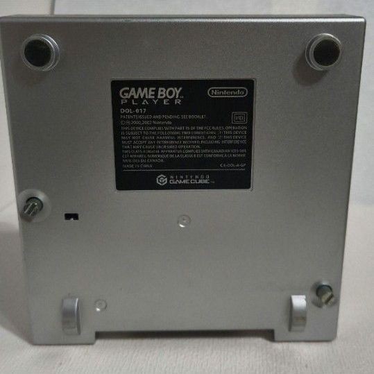 Nintendo GameCube Game Boy Player Silver DOL-017 Disc Included Genuine JP Import