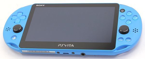 PlayStation PS Vita Wi-Fi Console Aqua Blue PCH-2000ZA23 Japan region free F/S