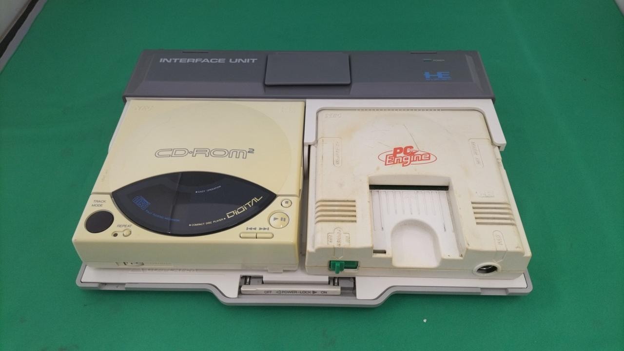 NEC PT-TG001+CDR-30A+IFU-30A PC engine+CD-ROM2