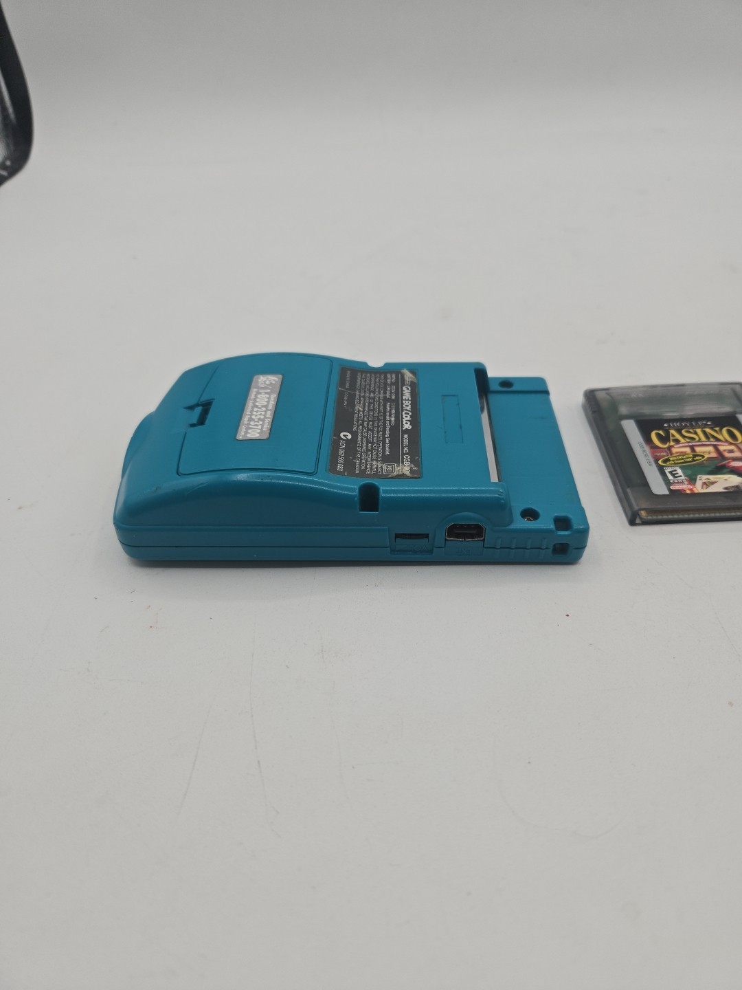 Nintendo Game Boy Color Handheld Game Console Teal Excellent Cond Bundle Game