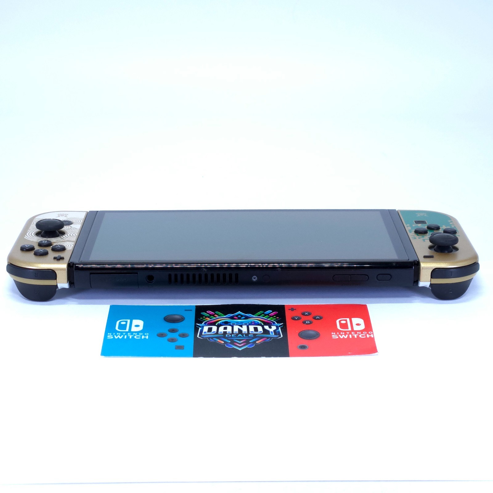 Switch OLED Console Zelda Tears of the Kingdom Edition-NO DOCK W/ 128GB + Extras