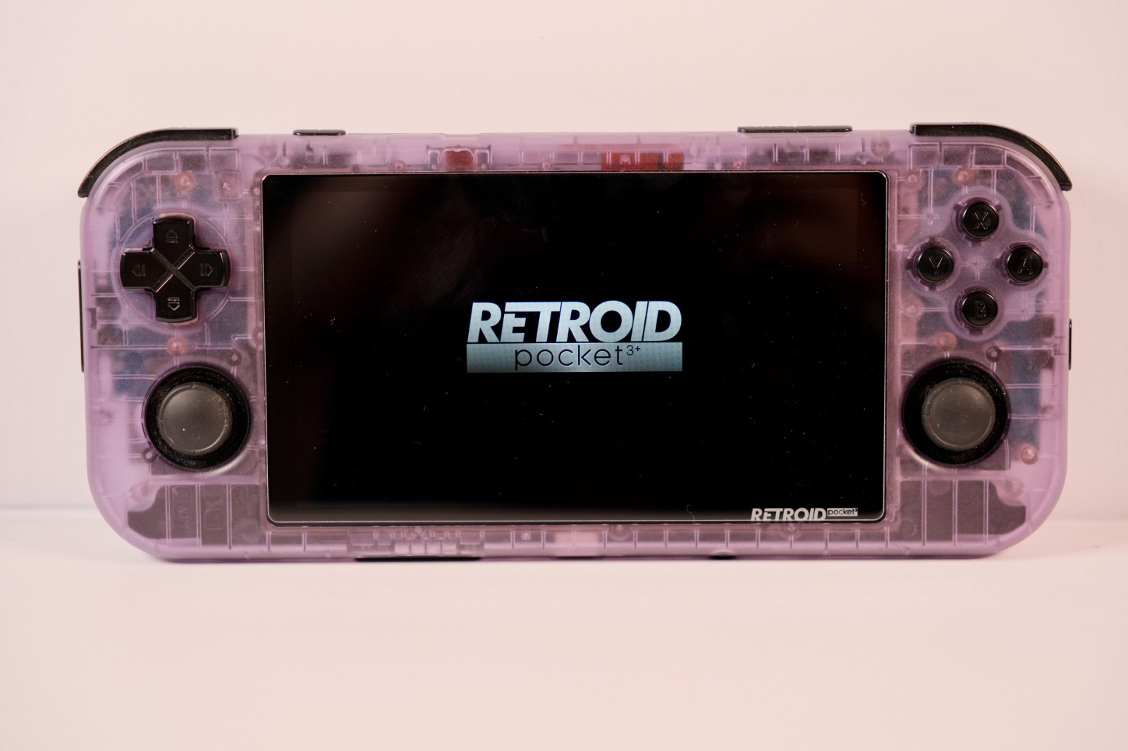 Retroid Pocket 3+ Plus 128GB Clear Purple Handheld Console