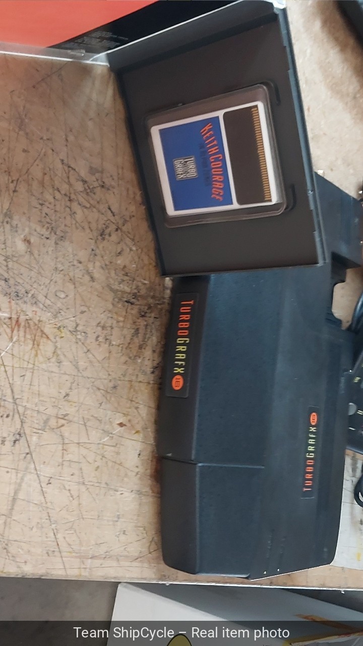 NEC TurboGrafx16 TG16 Console W AV Mod Controller Extension Keith Coura G2U