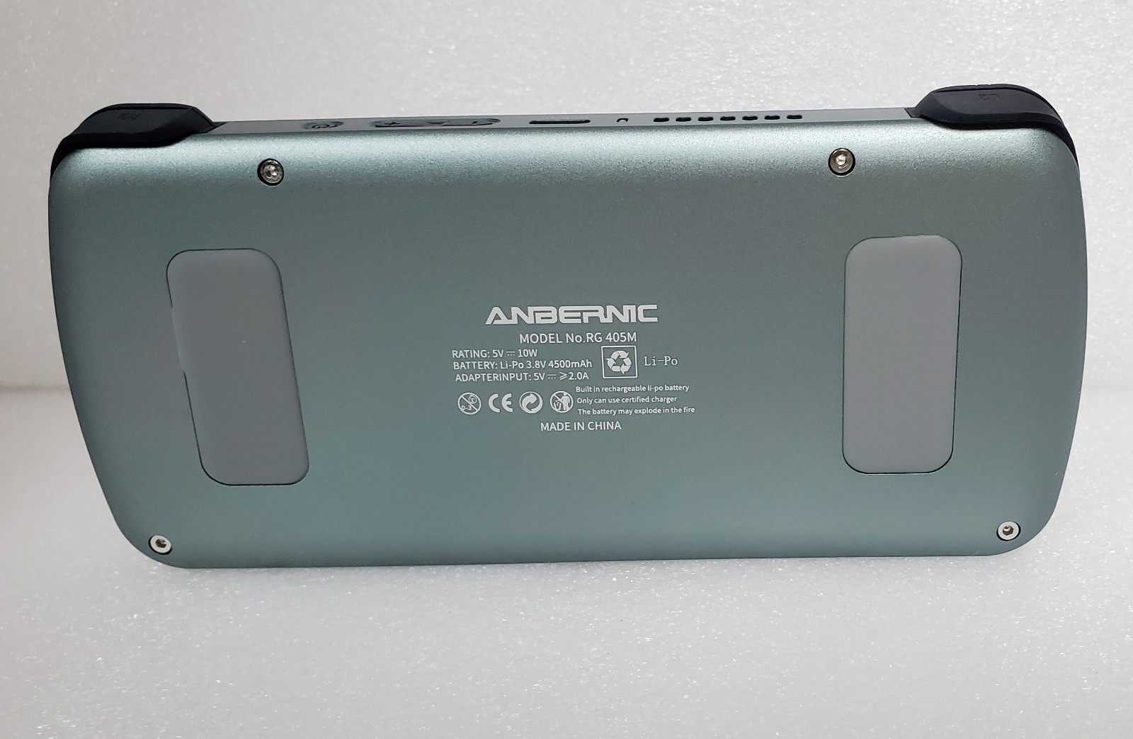 Anbernic RG405M w/ Sakura Retro Mod ABXY & Better Buttons Shoulder & D-Pad Fix