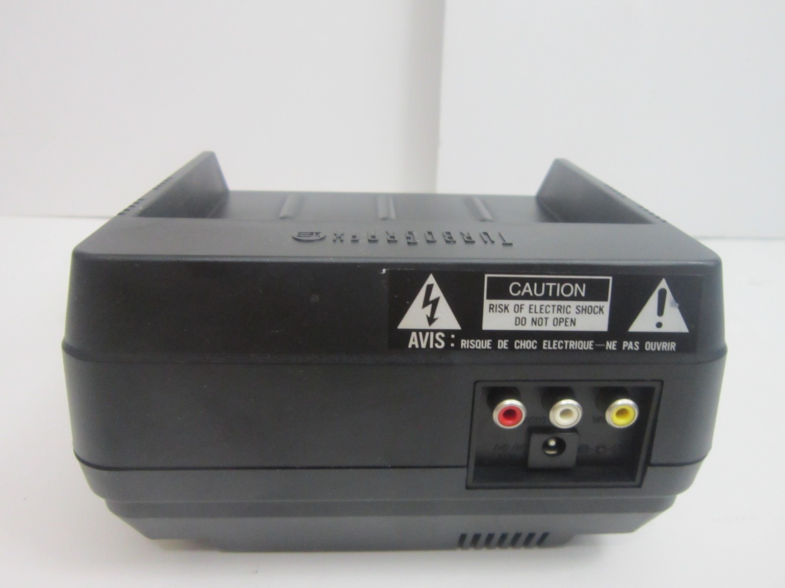TurboGrafx 16 CD System Docking Bay ONLY NEC TG16 Dock Base FOR PARTS OR REPAIR