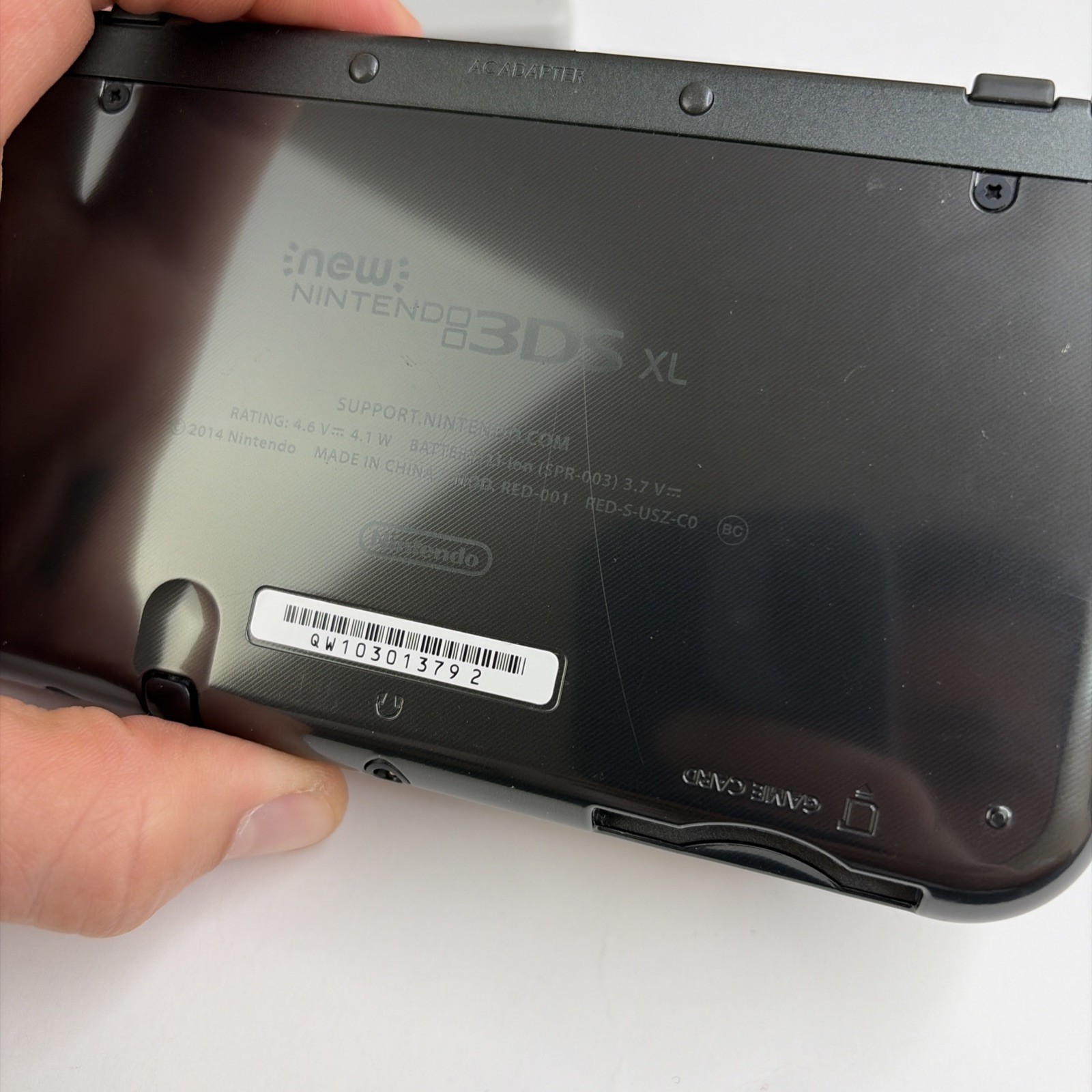 NICE! New Nintendo 3DS XL Gray Black Console Charger Stylus US Version