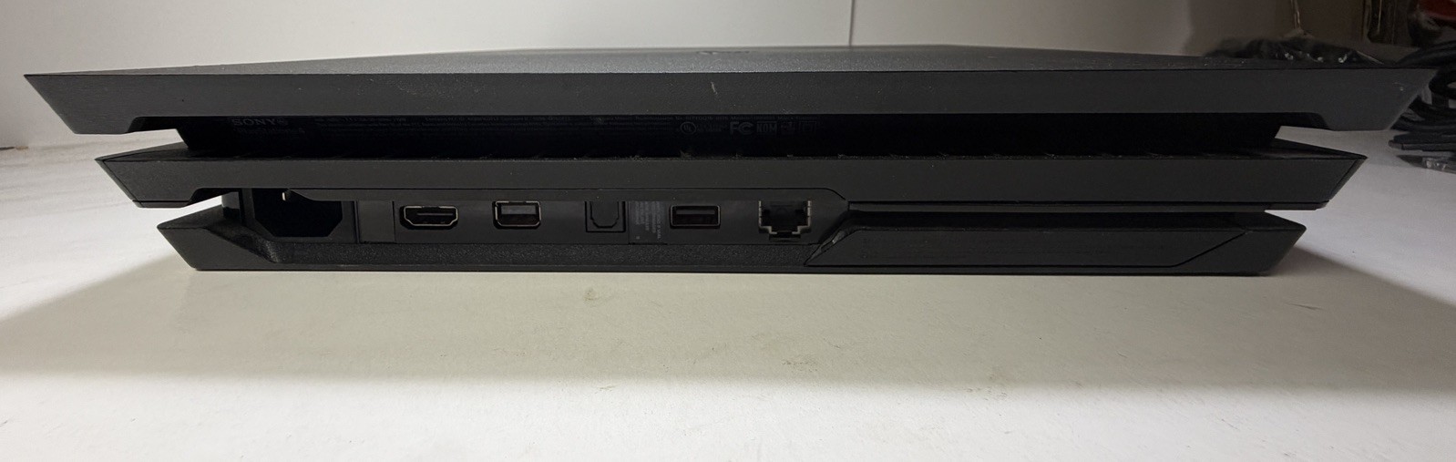 Sony PlayStation 4 Pro PS4 1TB Home Gaming Console Tested Working – Controller
