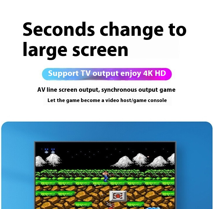 Handheld Wireless Retro Video Game Console Gaming Stick Kid Gift Classic Gameboy
