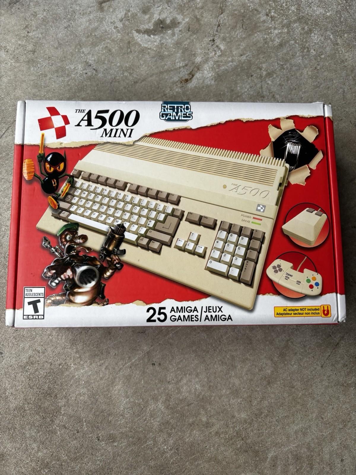 Amiga 500 The A500 Mini Retro Games Console Collectible