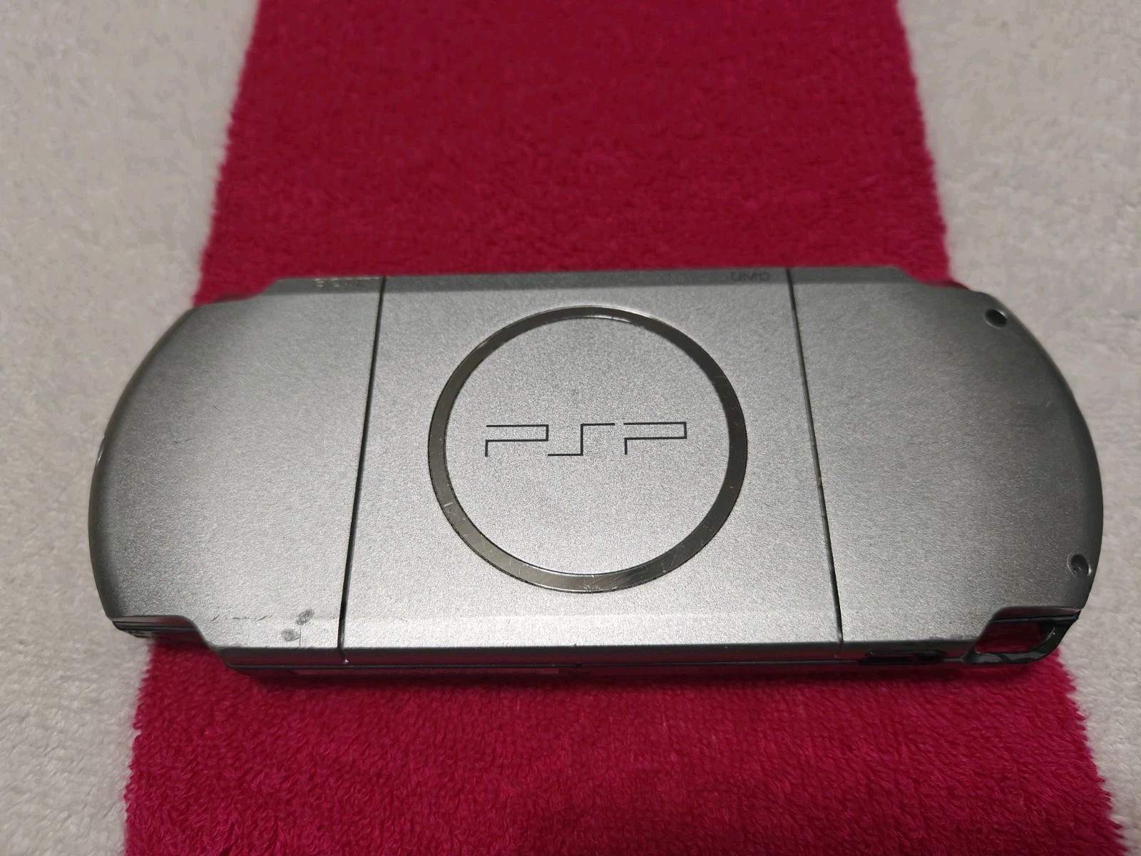 Clear Front Blue Buttons Sony PSP 3000 System Charger 128gb Mem Card Set