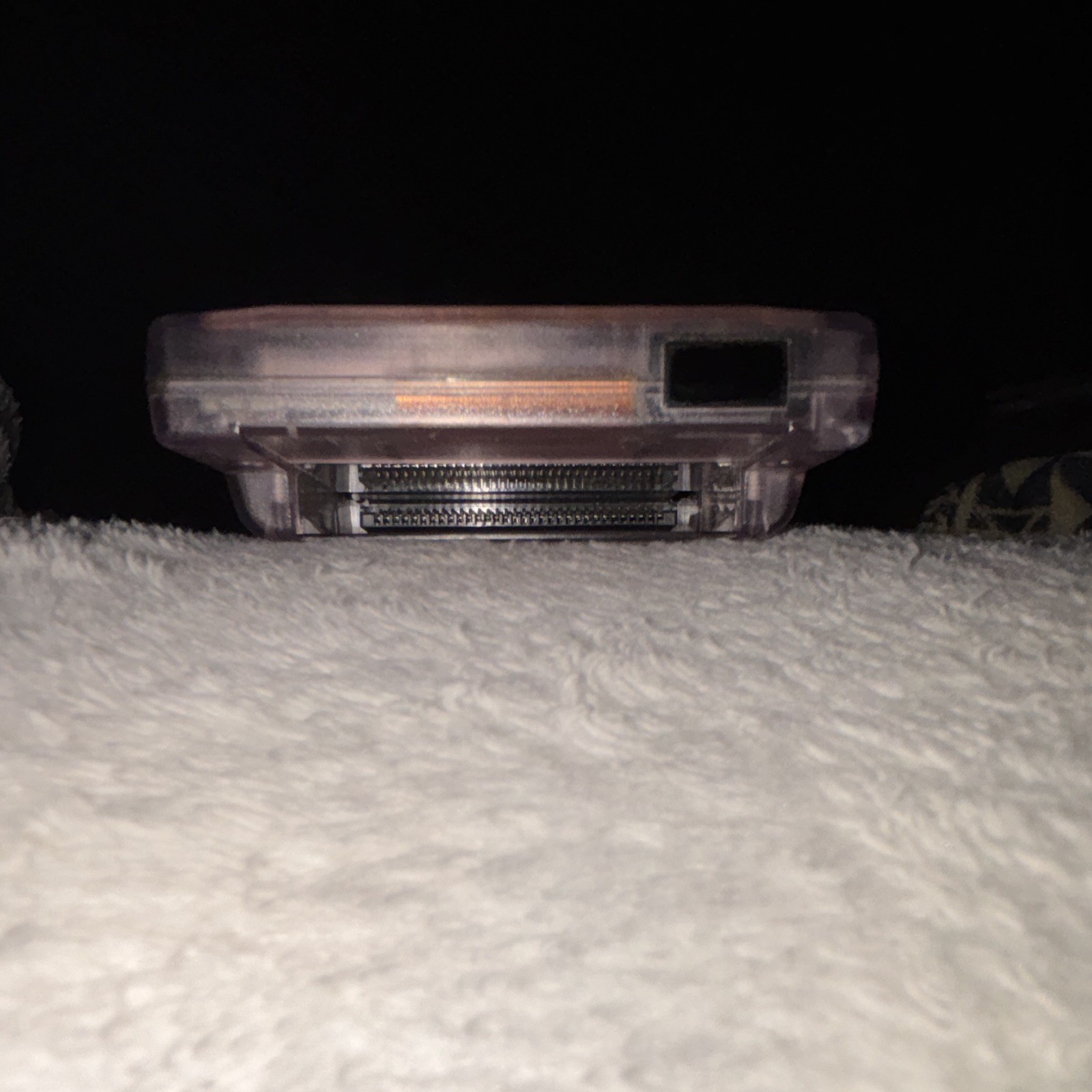 Nintendo Game Boy Color CGB-001 Transparent Purple/Clear Handheld