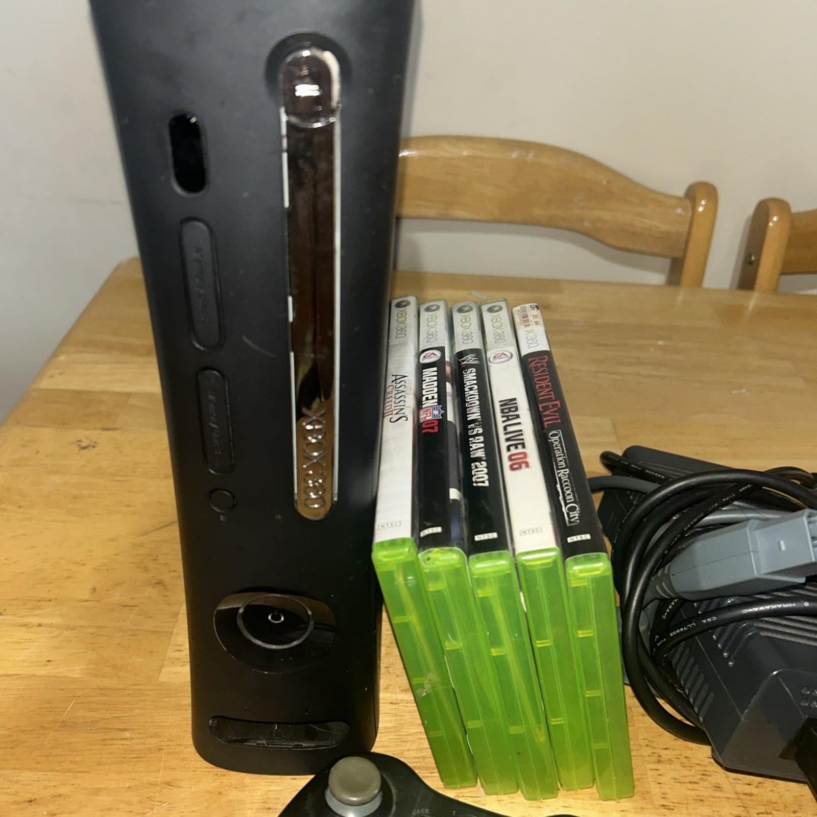 Microsoft Xbox 360 ELITE Core Model Matte Black Video Game Console System 120GB