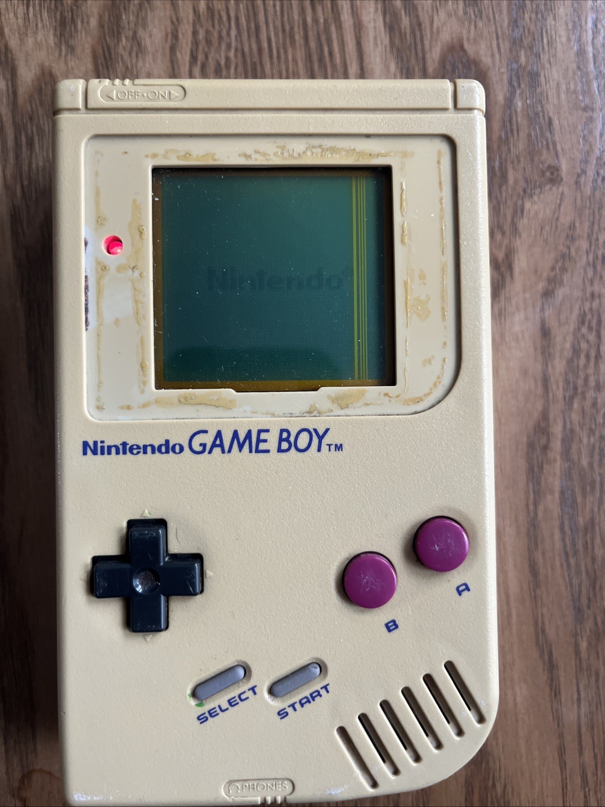 Original Nintendo GameBoy DMG-01 Handheld Console Parts Repair – Plays Games