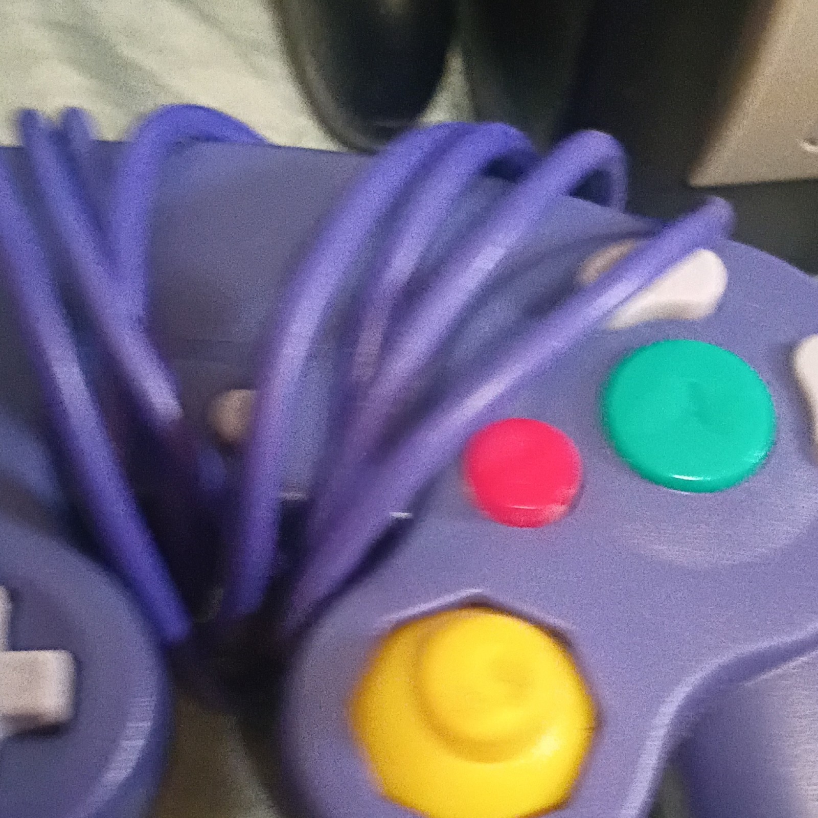 Nintendo GameCube Console Black Controllers Composite RCA Multiplayer Cables