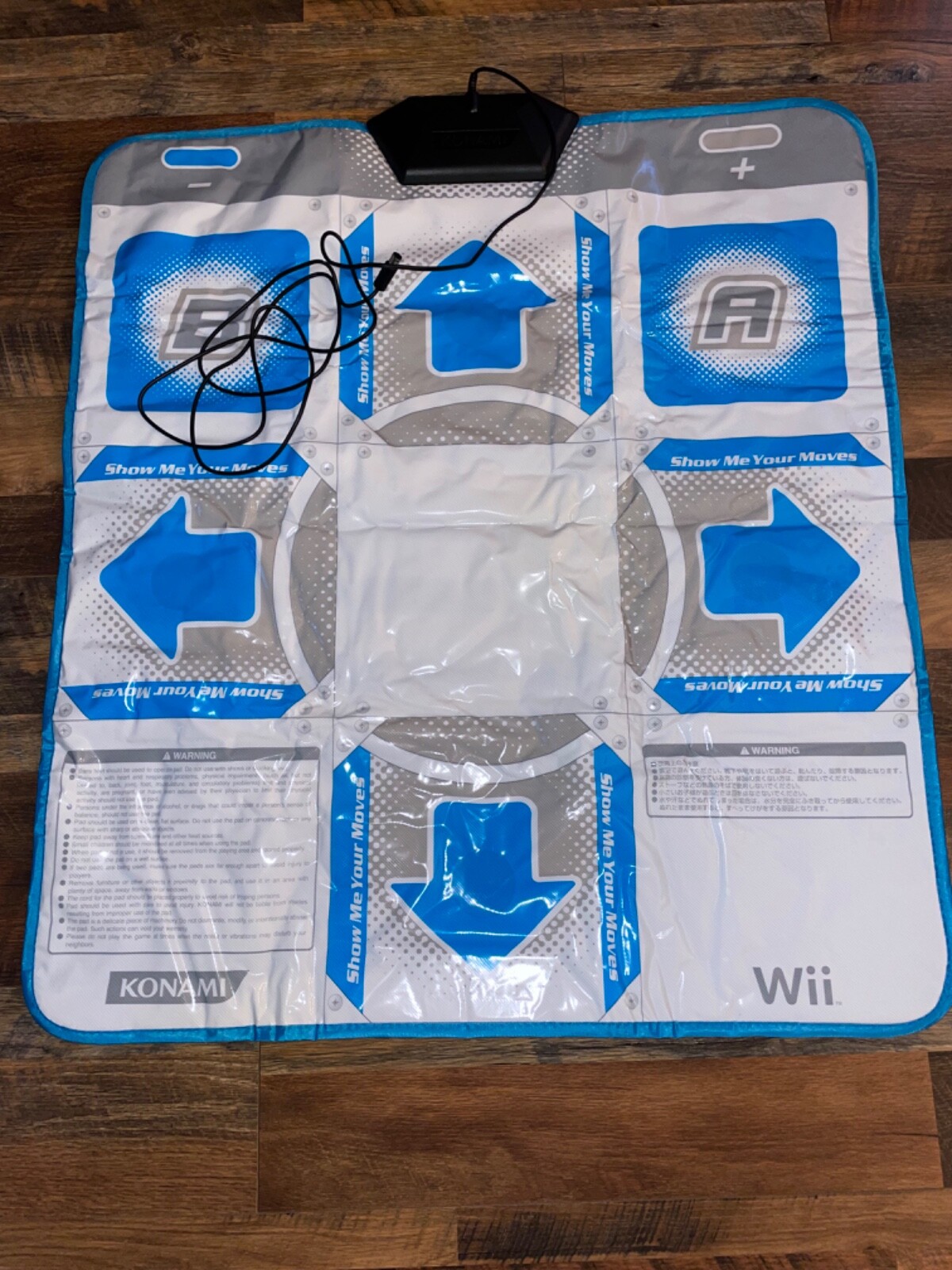 Nintendo Wii Dance Dance Revolution Hottest Party 2 – dance mat with game
