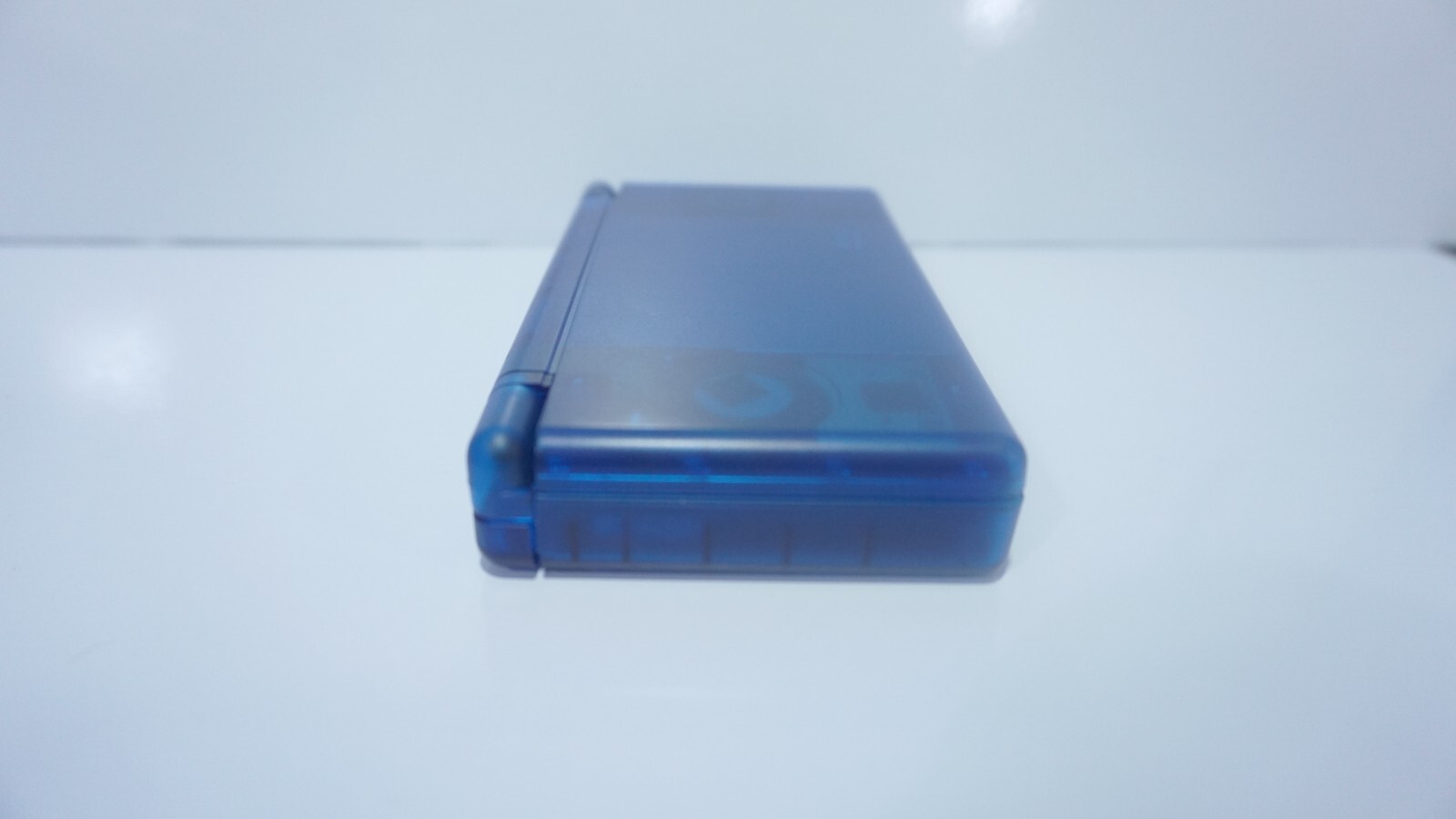 Nintendo DS Lite Transparent Clear Deep Ocean Blue Handheld System with Charger