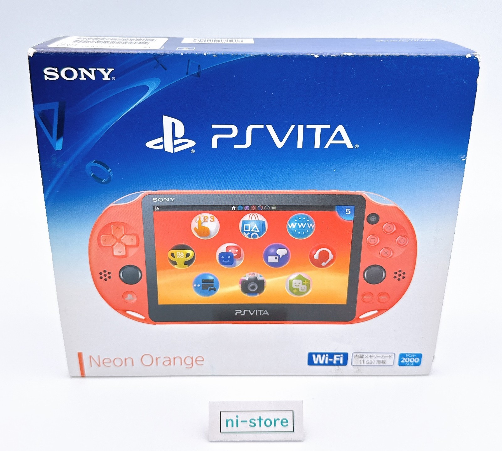 Sony PS Vita PCH-2000 PCH 2000 Console Neon Orange in Box – Brand New