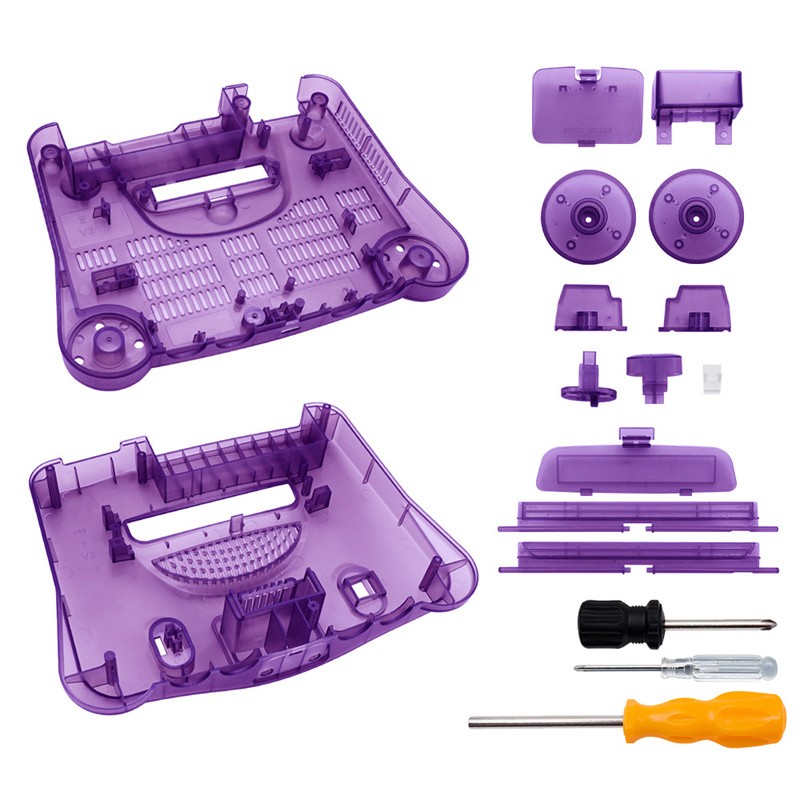 Full Housing Case Shell Cover Replacement For Nintendo N64 Game Console