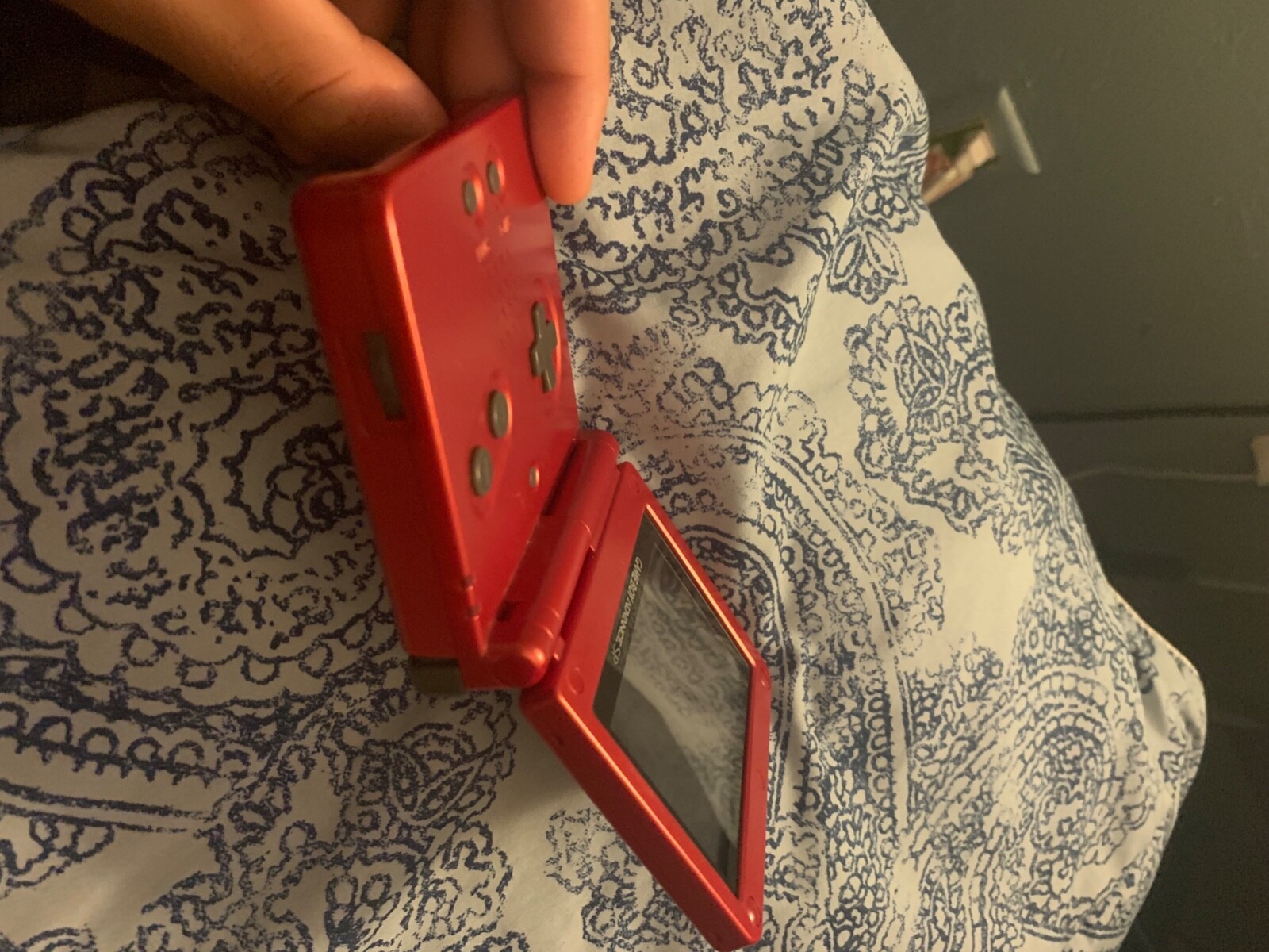 Nintendo Game Boy Advance SP Handheld System – Flame Red
