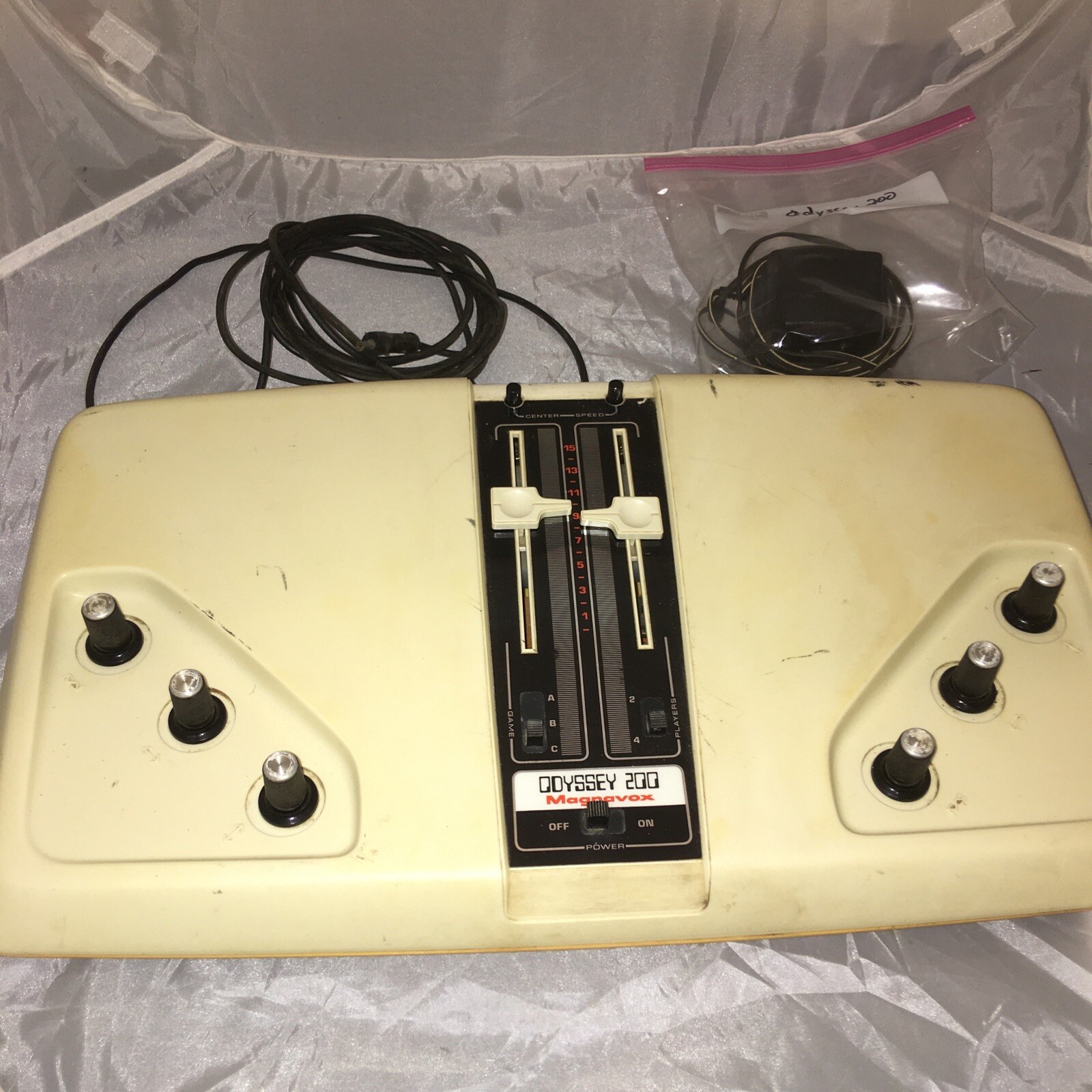 Odyssey 200 Magnavox System Tennis Hockey Smash Vintage Untested YF7015