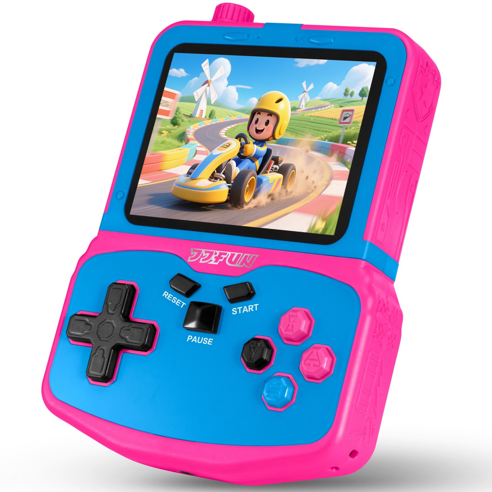 Handheld Game Console for Girls, 220 Retro Games Built-in, 3.5” HD IPS Scree…