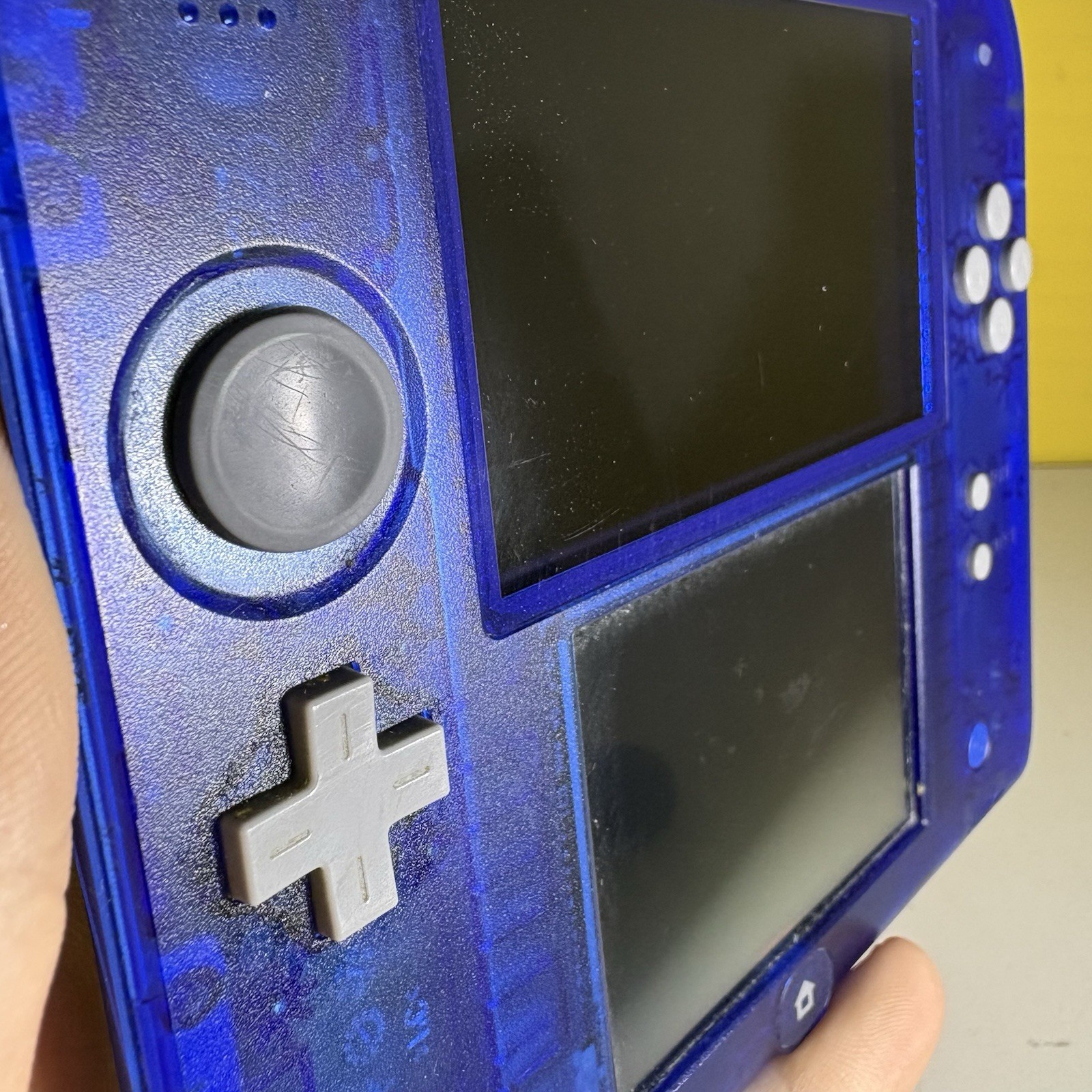 Nintendo 2DS Transparent Blue Console with Box | GREAT ORIGINAL CONDITION
