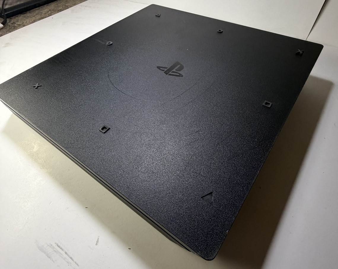 Sony PlayStation 4 Pro PS4 1TB Home Gaming Console Tested Working – Controller